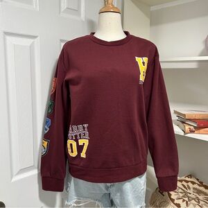 Harry Potter Maroon Crew Neck Sweater